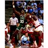 Image 1 : Robert Parish Signed Posting Up Hakeem Olajuwon 8X10 Photo