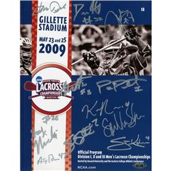 2009 Men's Lacrosse Final 4 Program- 11 Sigs