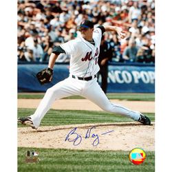 Billy Wagner Home Vertical Pitching 8X10 Photo