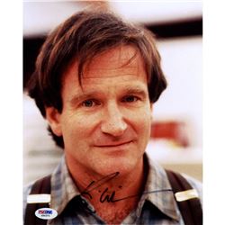 Robin Williams Close Up Signed 8X10 Photo (Signed In Black) (PSA/DNA)