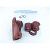 Image 1 : Ernie Hill leather holster & double mag pouch