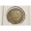 Image 2 : 1942 GREAT BRITAIN SILVER HALF CROWN .2273 ASW