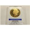 Image 1 : 1849 LIBERTY HEAD DOUBLE EAGLE REPLICA LAYERED