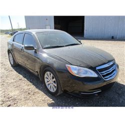 2011 - CHRYSLER 200//SALVAGE TITLE