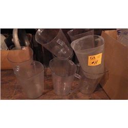 9 LARGE BEER PITCHERS