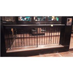 5 SECTIONS OF BAR RAILING ( NEED TO BE DISMANTLED)