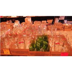 7 BOXES OF VARIOUS BAR GLASSES AND BEER MUGS