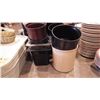 Image 2 : VARIOUS SIZED SALAD DRESSING BOWLS PLUS 21 PLASTIC SERVING TRAYS