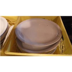 1 CRATE OF APPROX 20 STEAK PLATES