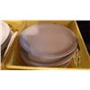 Image 1 : 1 CRATE OF APPROX 20 STEAK PLATES