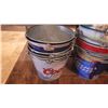 Image 2 : 3 STACKS OF GALVANIZED BEER BUCKETS