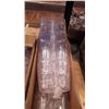 Image 1 : 7 CASES PLASTIC WATER GALSSES AND SHOOTER GLASSES