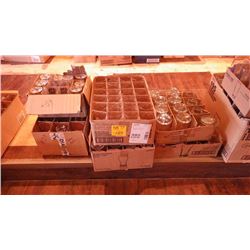 6 CASES OF VARIOUS BAR GLASSES