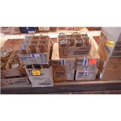 7 CASES OF VARIOUS BAR GLASSES