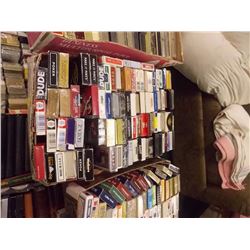 BOX OF VINTAGE PLAYING CARDS - APPROX. 50 OR MORE