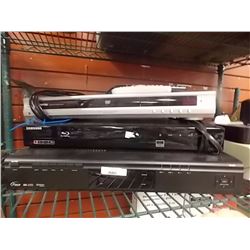 PVR - DVD PLAYER - BLU RAY PLAYER - 3 PC TTL