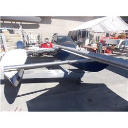 CATERMARAN - 15' long 8.5' wide x  1.5' deep with 24' mast