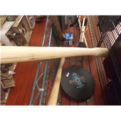 NEW MATTOCK HICKORY HANDLE - 92CM LONG