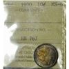 Image 1 : 1900 10¢ ICCS MS-65