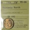 Image 2 : 1914 10¢ ICCS MS-66 (TOP 3)