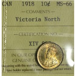 1918 10¢ ICCS MS-66 (TOP 5)