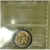Image 1 : 1937 10¢ ICCS MS-65