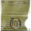 Image 1 : 1940 10¢ ICCS MS-65