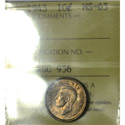 1943 10¢ ICCS MS-65