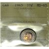 Image 1 : 1945 10¢ ICCS MS-65