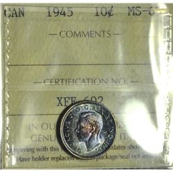 1945 10¢ ICCS MS-65