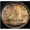 Image 1 : 1946 10¢ ICCS MS-65