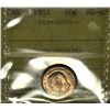 Image 1 : 1951 10¢ ICCS MS-65