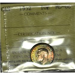 1952 10¢ ICCS MS-66