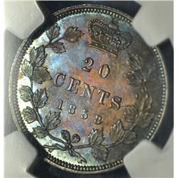 1858 20¢ NCG MS-64 (TOP 3)