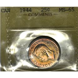 1944 25¢ ICCS MS-65