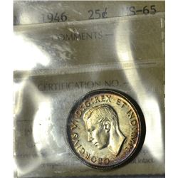 1946 25¢ ICCS MS-65