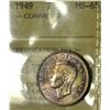 Image 1 : 1949 25¢ ICCS MS-65