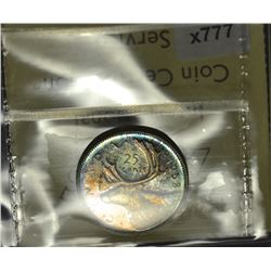 1953 LD NSF 25¢ ICCS MS-65