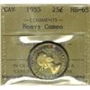 Image 1 : 1955 25¢ ICCS MS-65 Heavy Cameo