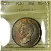 Image 3 : 1940 50¢ ICCS MS-65