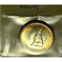 1967 50¢ ICCS MS-64