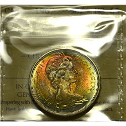 1967 50¢ ICCS MS-65