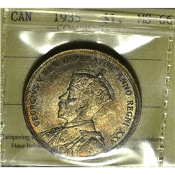1935 $1 ICCS MS-66