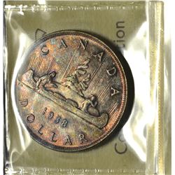 1938 $1 ICCS MS-64