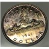 Image 2 : 1947 P7 QHP $1 ICCS MS-64 (TOP 10)