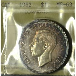 1952 WL $1 ICCS MS-63