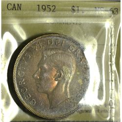 1952 SWL $1 ICCS MS-63