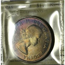 1962 $1 ICCS MS-65 Cameo