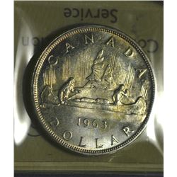 1963 $1 ICCS MS-65