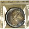 Image 1 : 1966 $1 ICCS MS-65